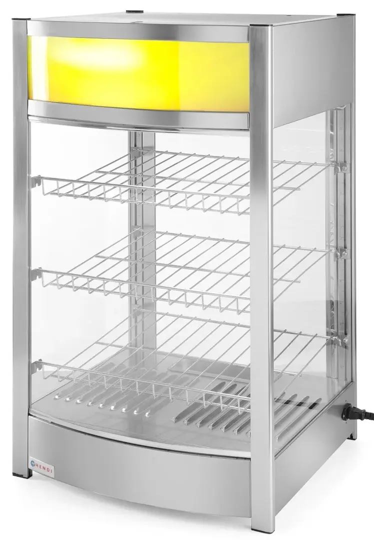 Vitrina de incalzire Hendi 233740 (Inox)