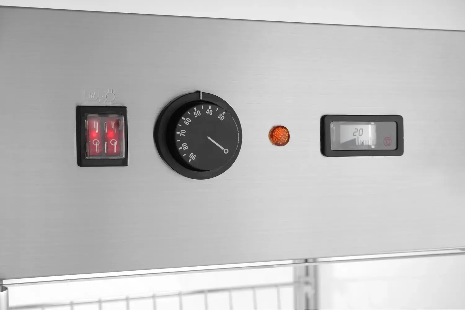 Vitrina de incalzire Hendi 233740 (Inox)