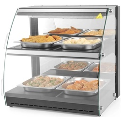 Нагревательная витрина Hendi 233962 (Black) Thumb