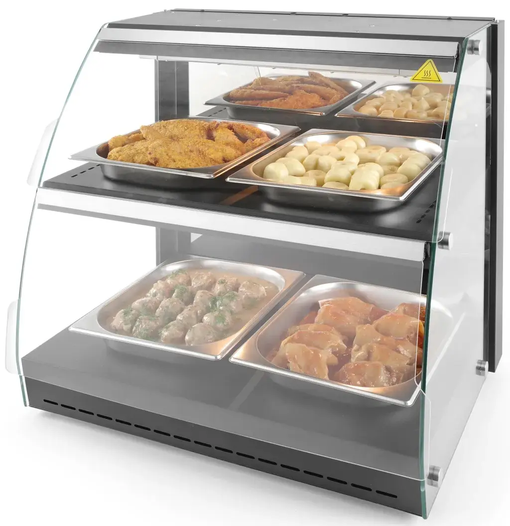 Нагревательная витрина Hendi 233962 (Black)