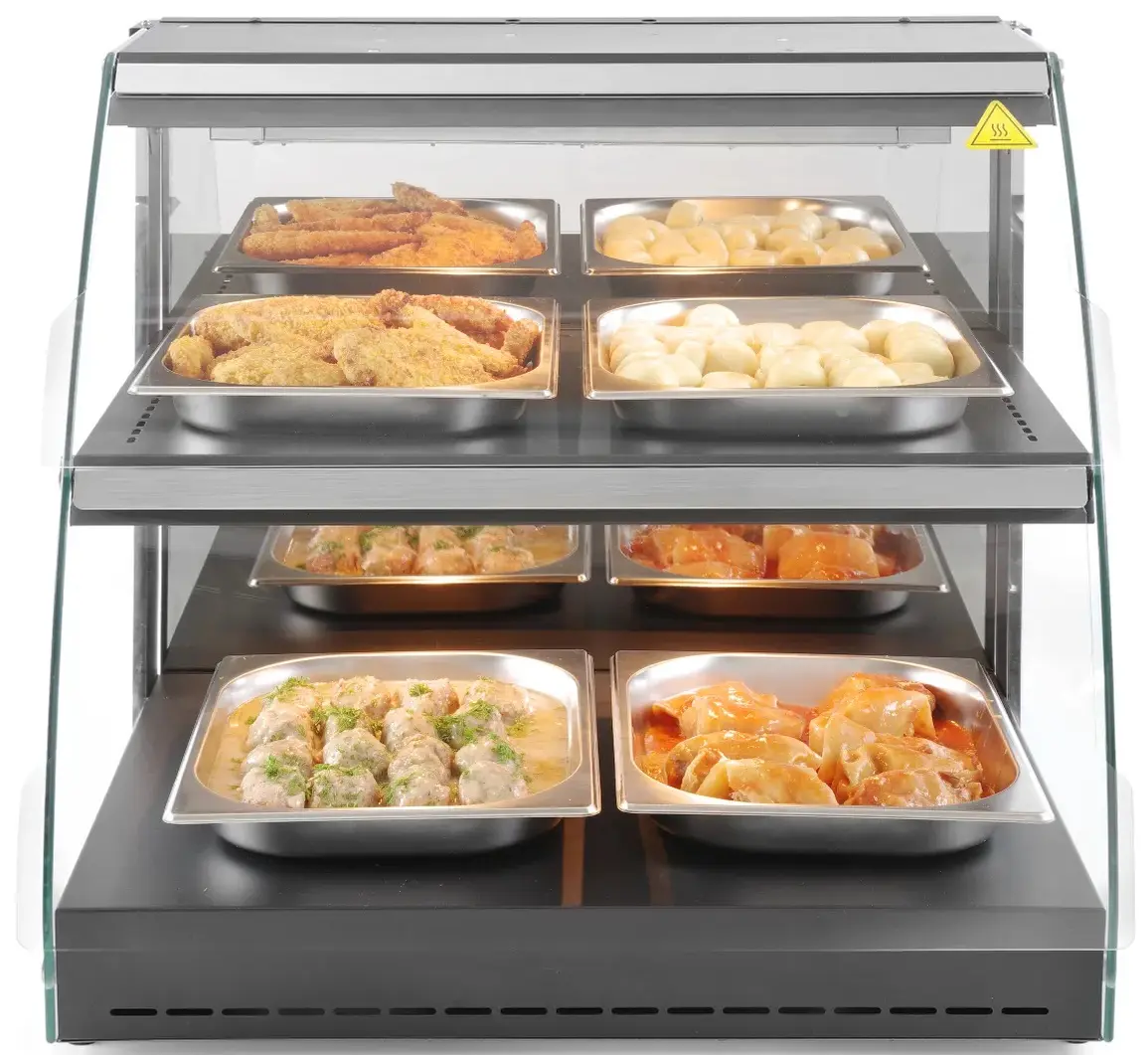 Нагревательная витрина Hendi 233962 (Black)