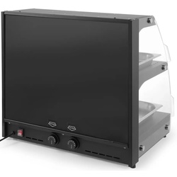 Нагревательная витрина Hendi 233962 (Black) Thumb