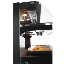 Нагревательная витрина Hendi 233962 (Black) Thumb