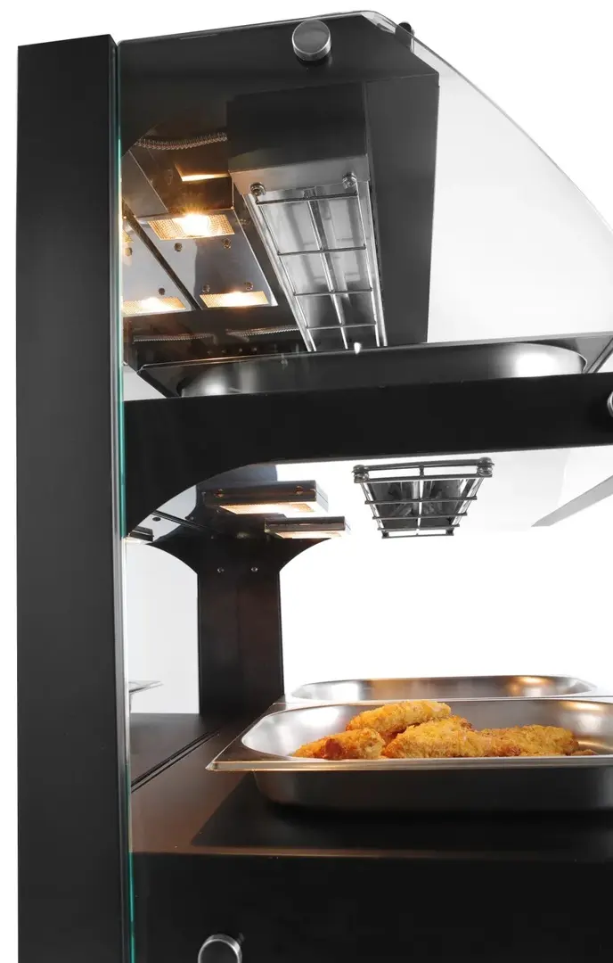 Нагревательная витрина Hendi 233962 (Black)