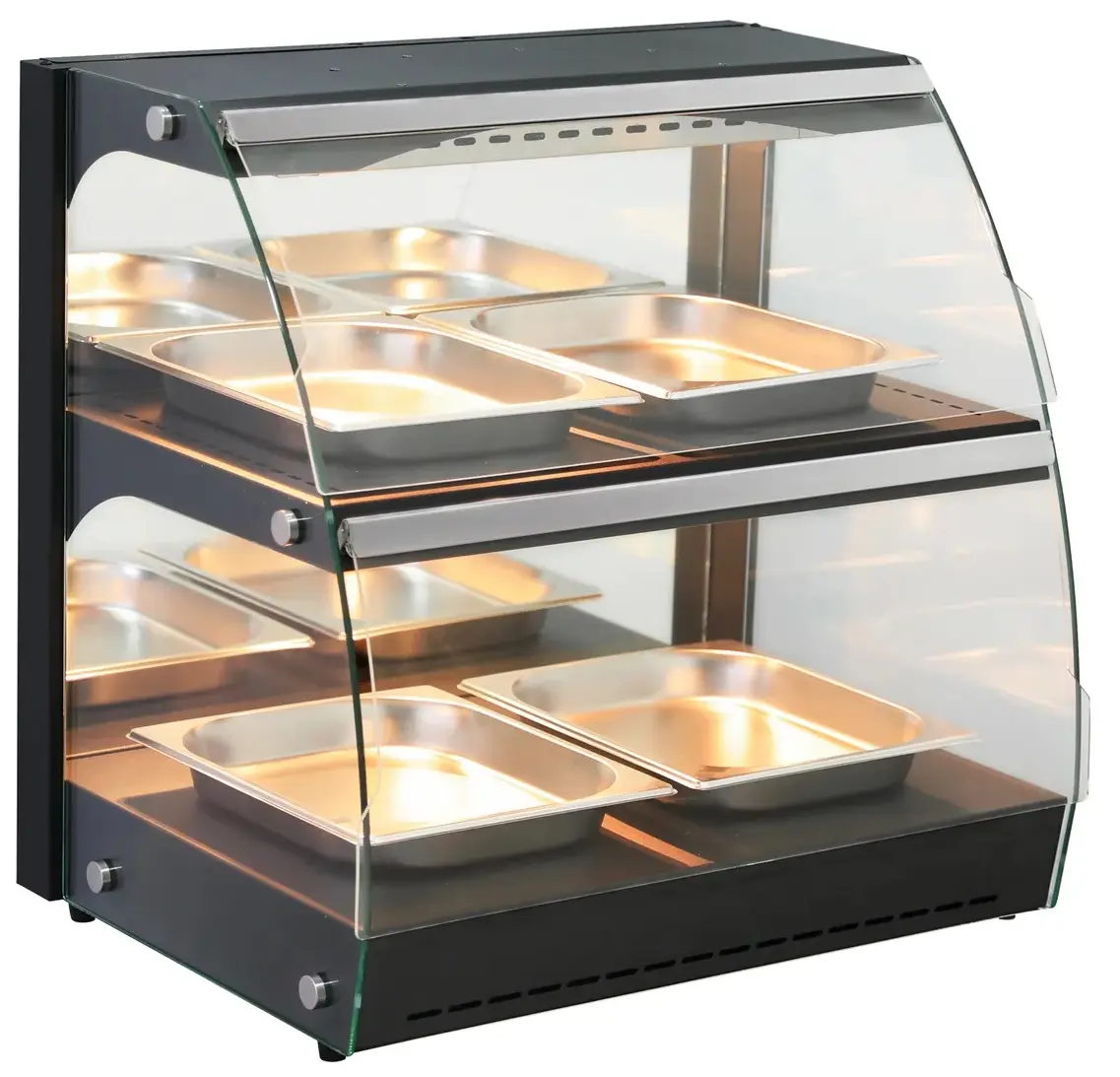 Нагревательная витрина Hendi 233962 (Black)