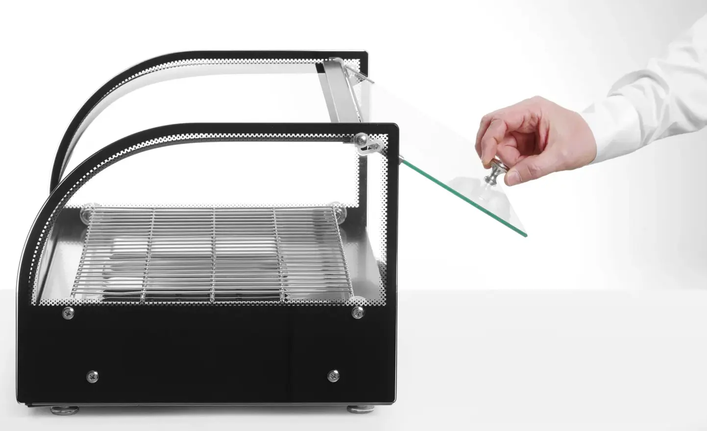 Vitrina de incalzire Hendi 273982 (Black)