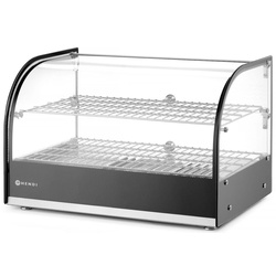 Нагревательная витрина Hendi 273999 (Black/Inox) Thumb