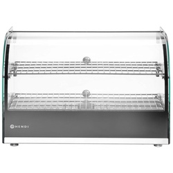 Нагревательная витрина Hendi 273999 (Black/Inox) Thumb