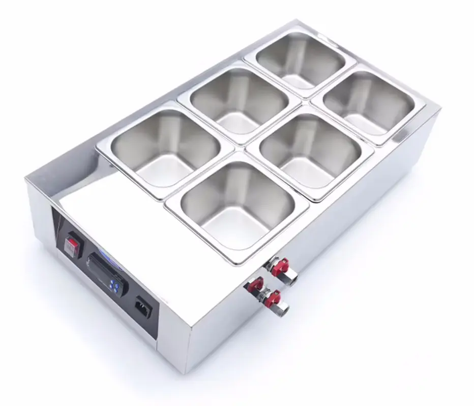 Masina profesionala de temperat ciocolata Maxima 9374053 (Inox)