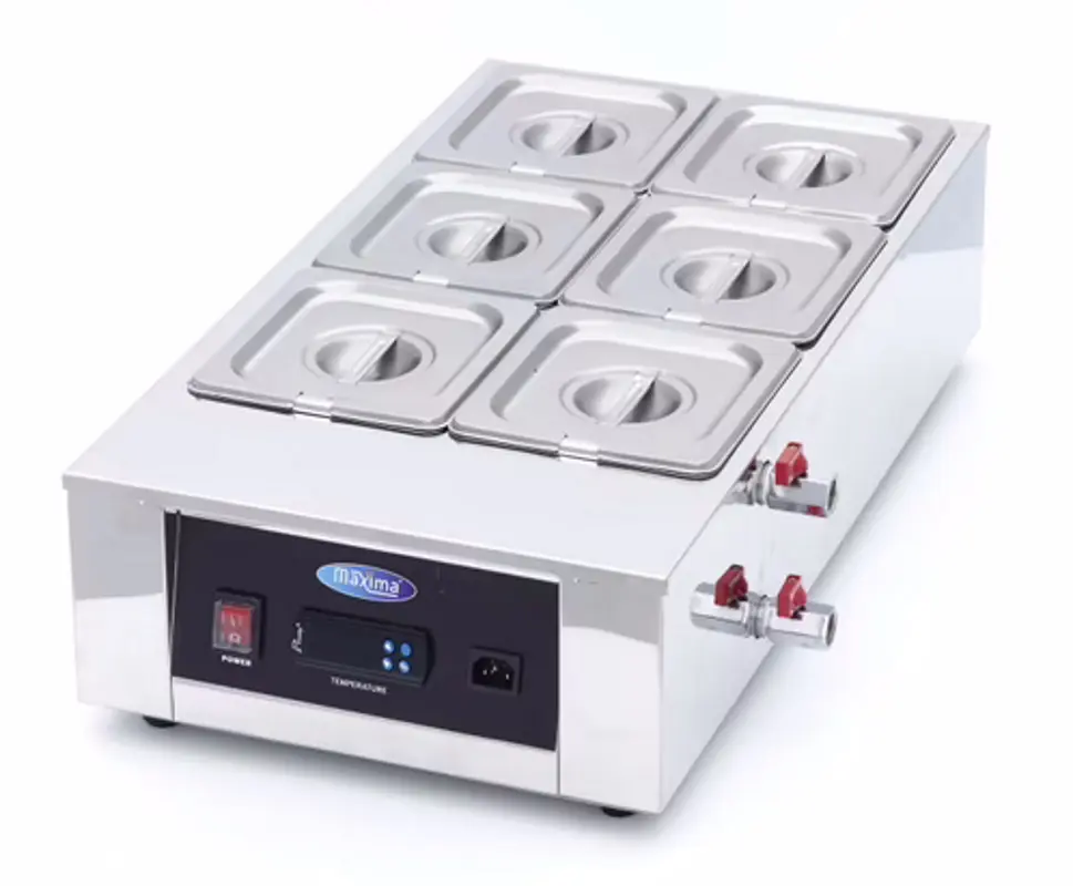 Masina profesionala de temperat ciocolata Maxima 9374053 (Inox)
