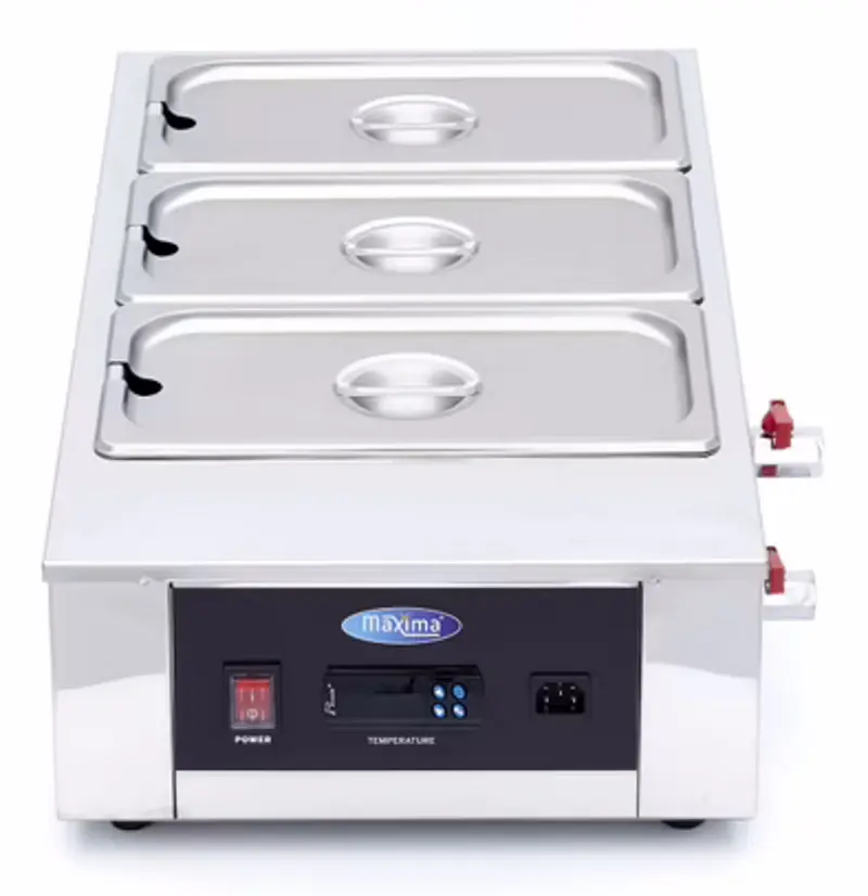 Masina profesionala de temperat ciocolata Maxima 9374051 (Inox)