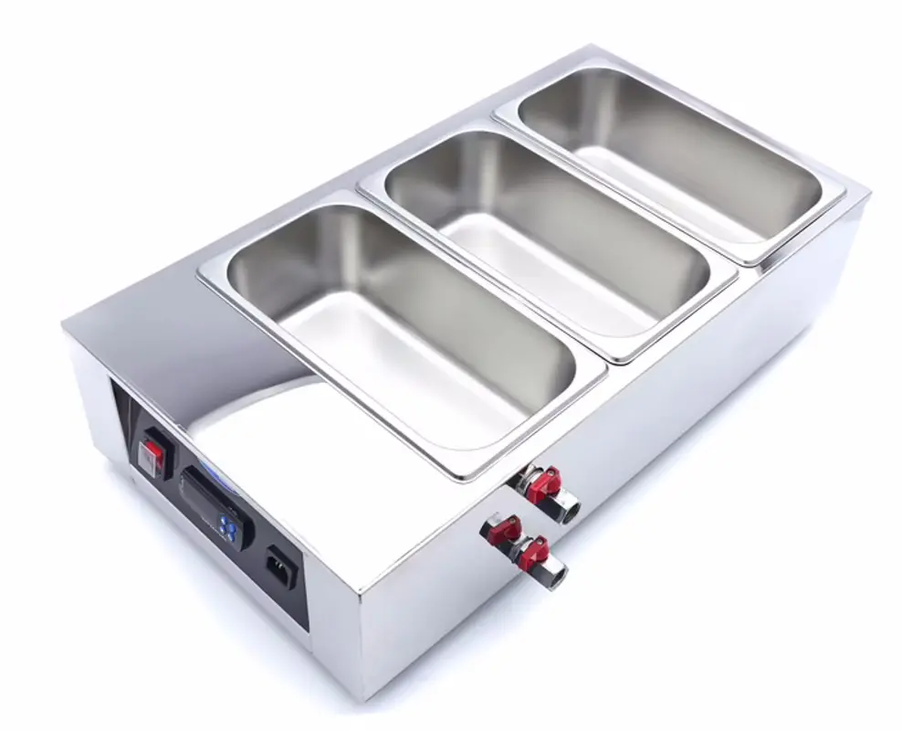 Masina profesionala de temperat ciocolata Maxima 9374051 (Inox)