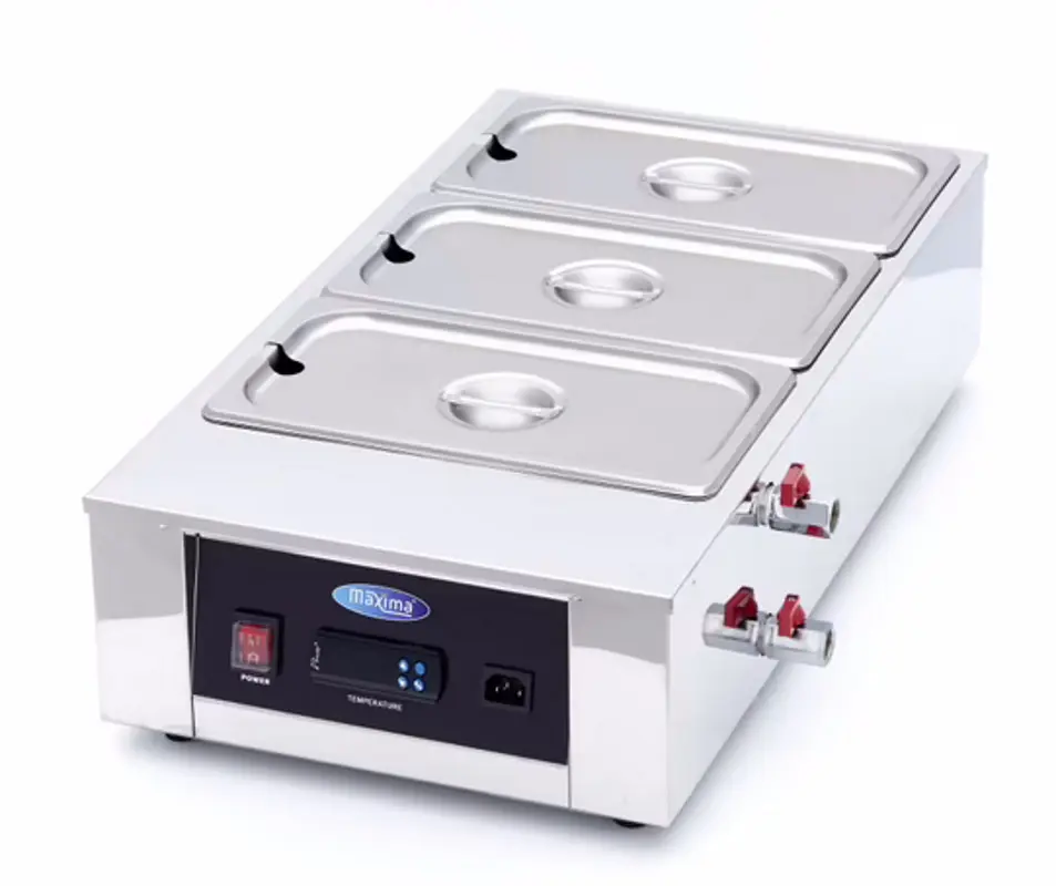 Masina profesionala de temperat ciocolata Maxima 9374051 (Inox)