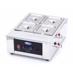 Masina profesionala de temperat ciocolata Maxima 9374052 (Inox)
