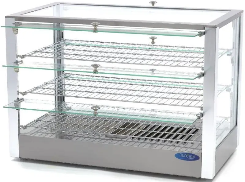 Vitrina de incalzire Maxima 9400788 (Inox)