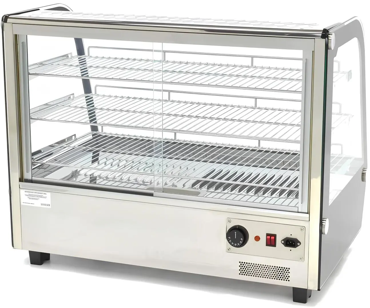 Vitrina de incalzire Maxima 9400851 (Inox)