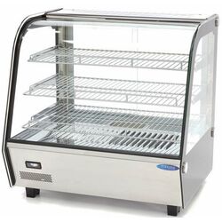 Vitrina de incalzire Maxima Deluxe 9400846 (Inox)