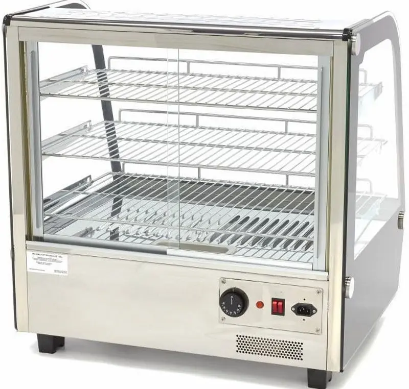 Vitrina de incalzire Maxima Deluxe 9400846 (Inox)