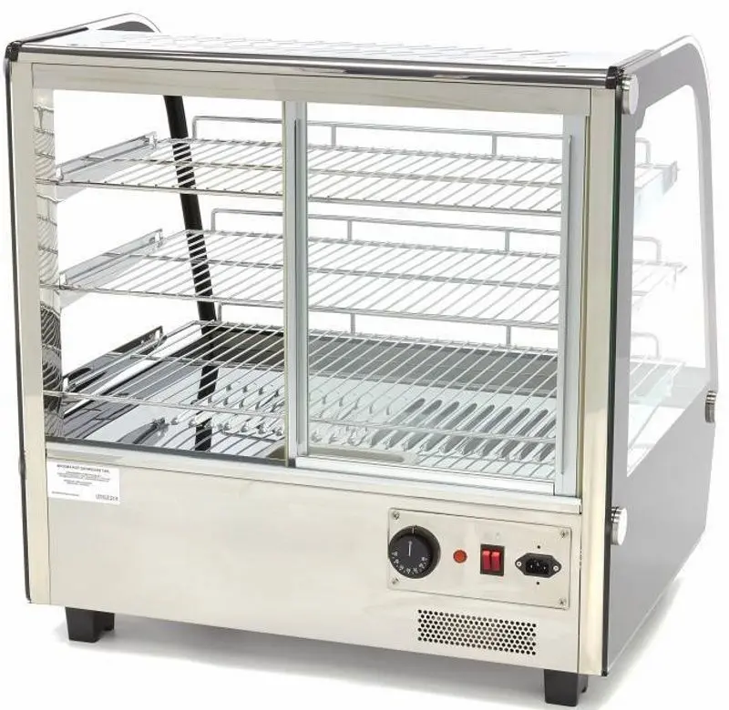 Vitrina de incalzire Maxima Deluxe 9400846 (Inox)