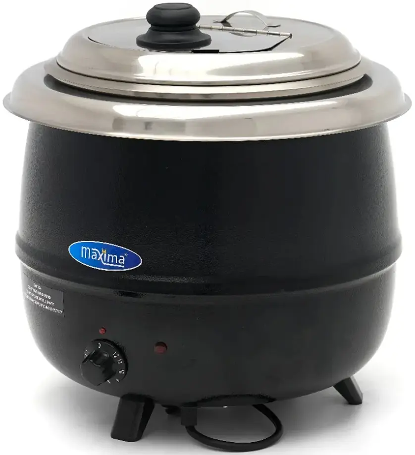 Marmita pentru supa Maxima 9306150 (Black/Inox)