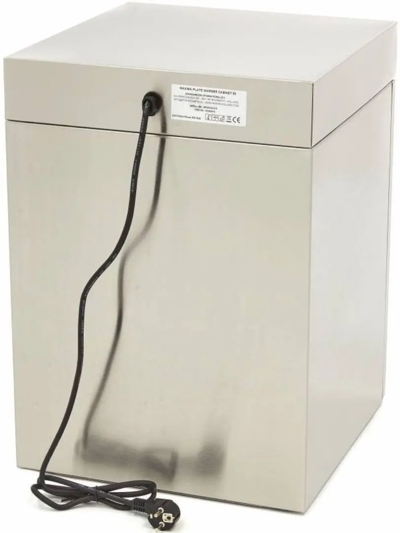 Подогреватель тарелок Maxima 09362010 (Inox/Black)