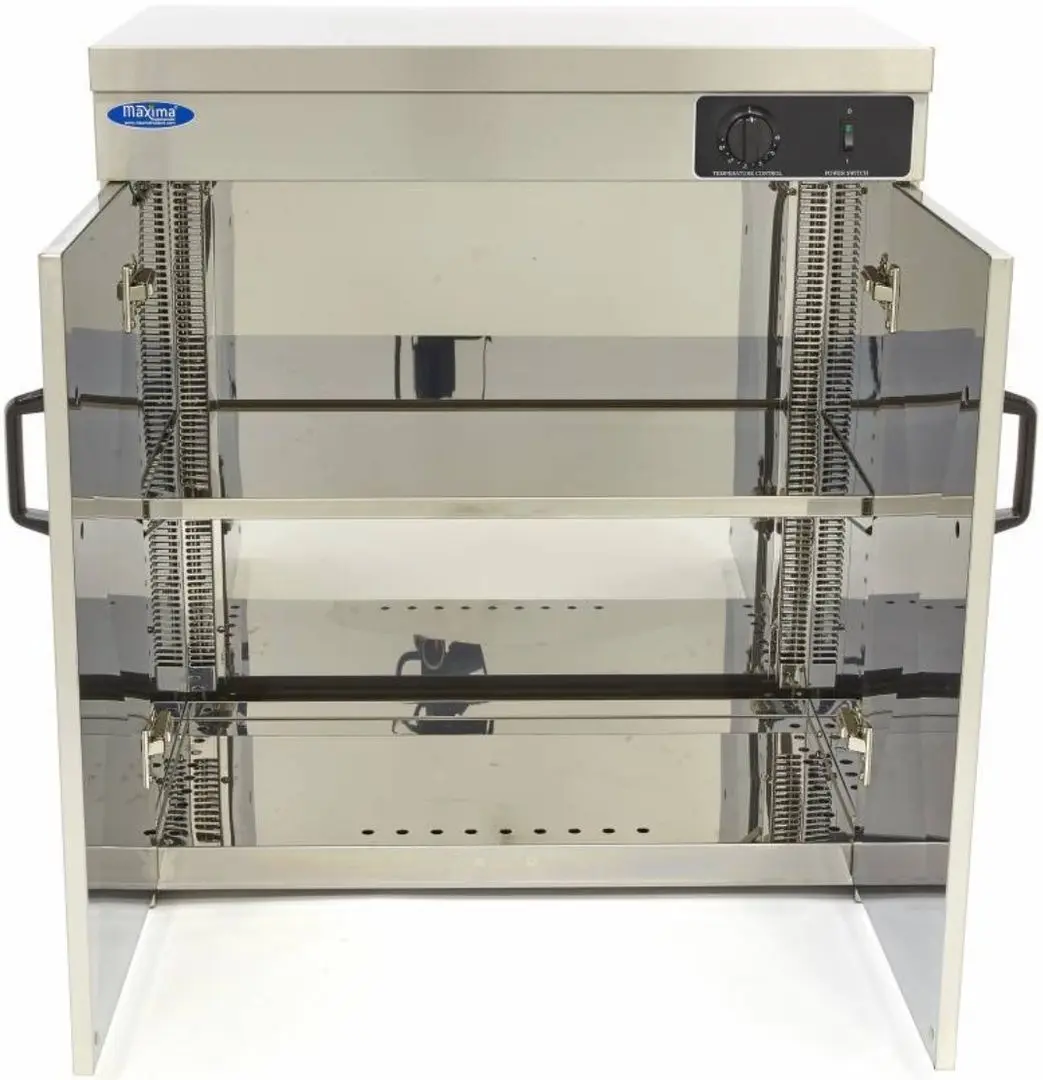 Incalzitor de farfurii Maxima 09362020 (Inox/Black)