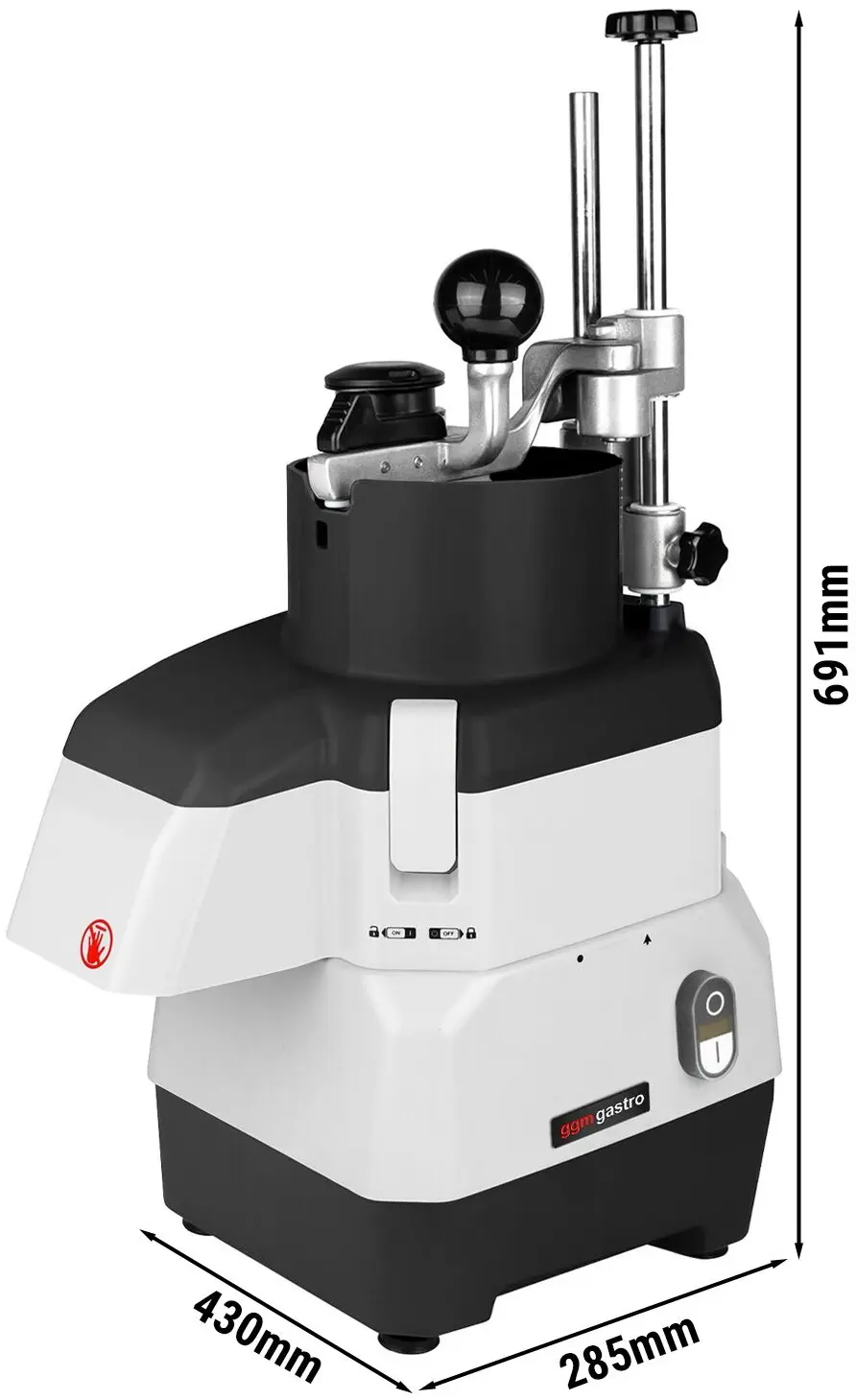 Комбинированная овощерезка GGM Gastro GEA4#EBA5 (White/Black) - 12