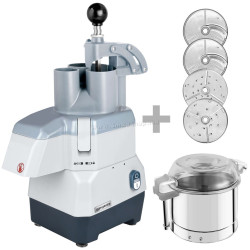 Комбинированная овощерезка GGM Gastro GEA4K#EBA5 (White/Grey)