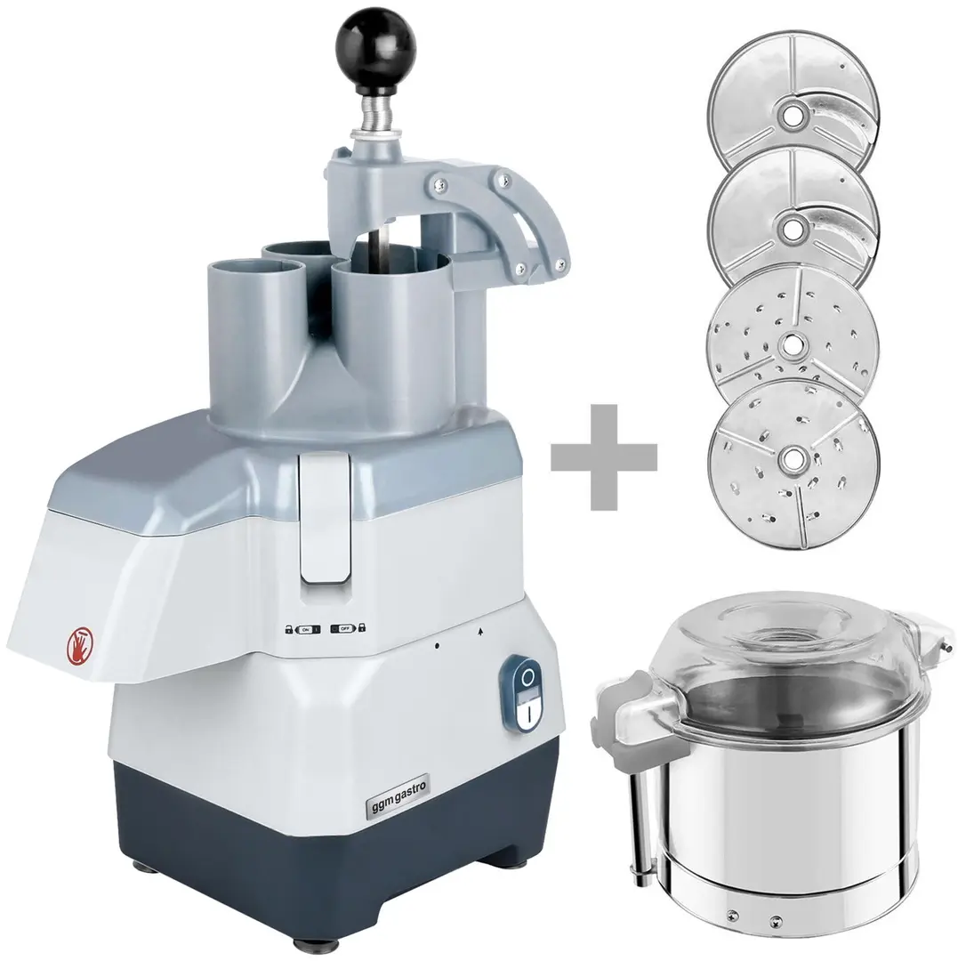 Комбинированная овощерезка GGM Gastro GEA4K#EBA5 (White/Grey)