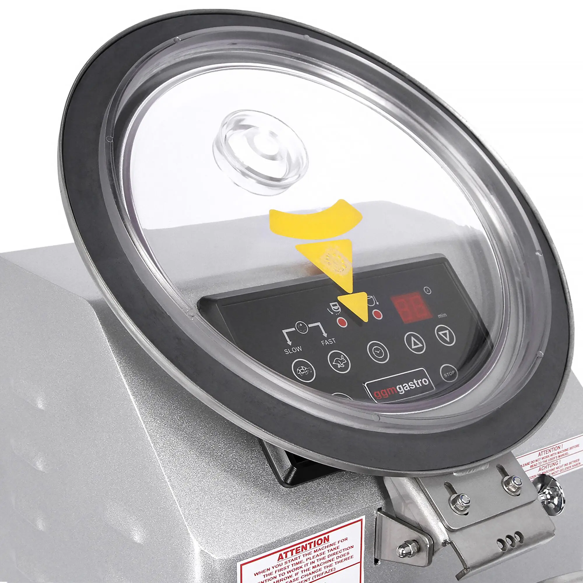 Cutter GGM Gastro GZE15N (Inox) - 2