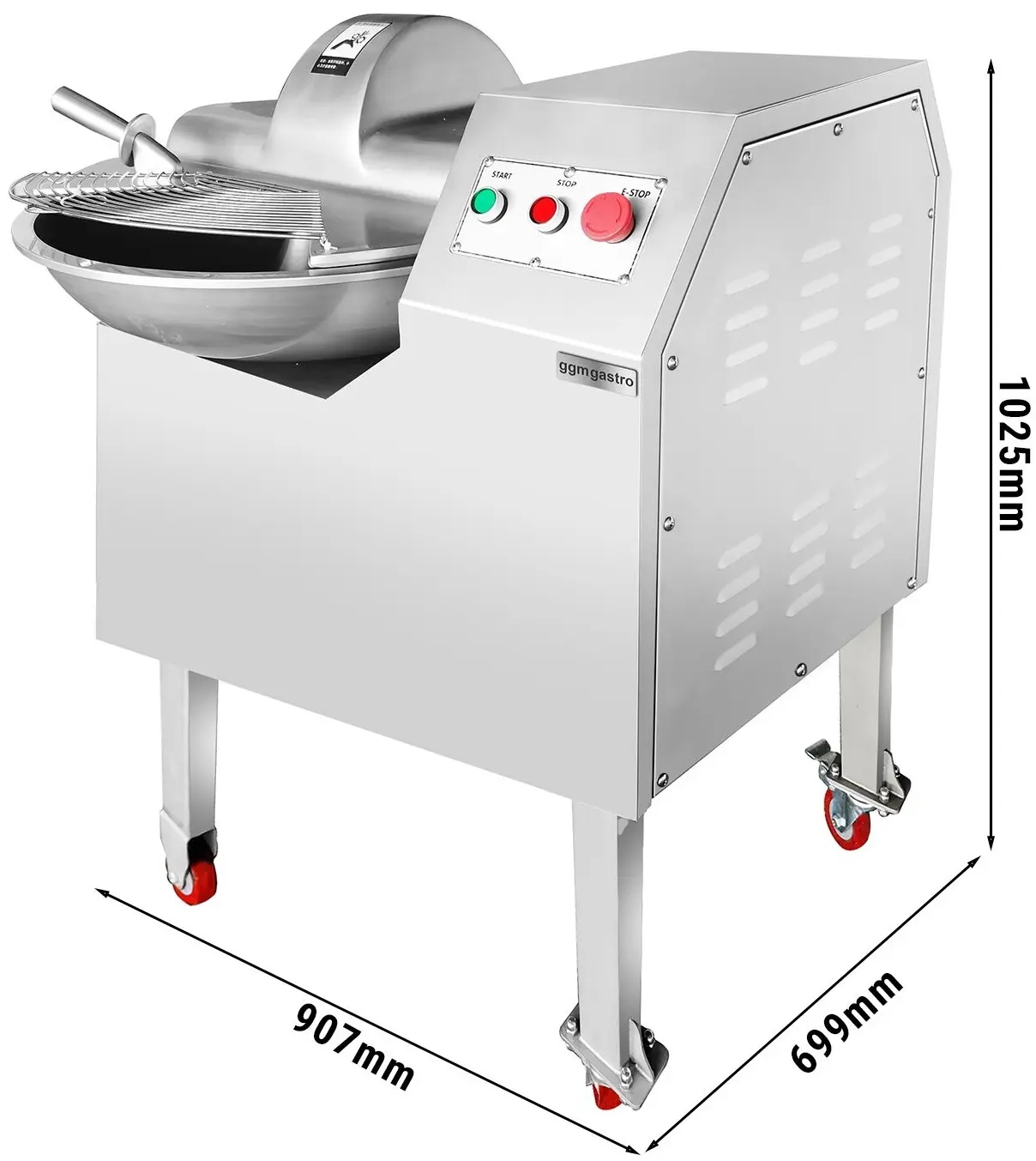 Cutter GGM Gastro HCH2010 (Inox) - 6