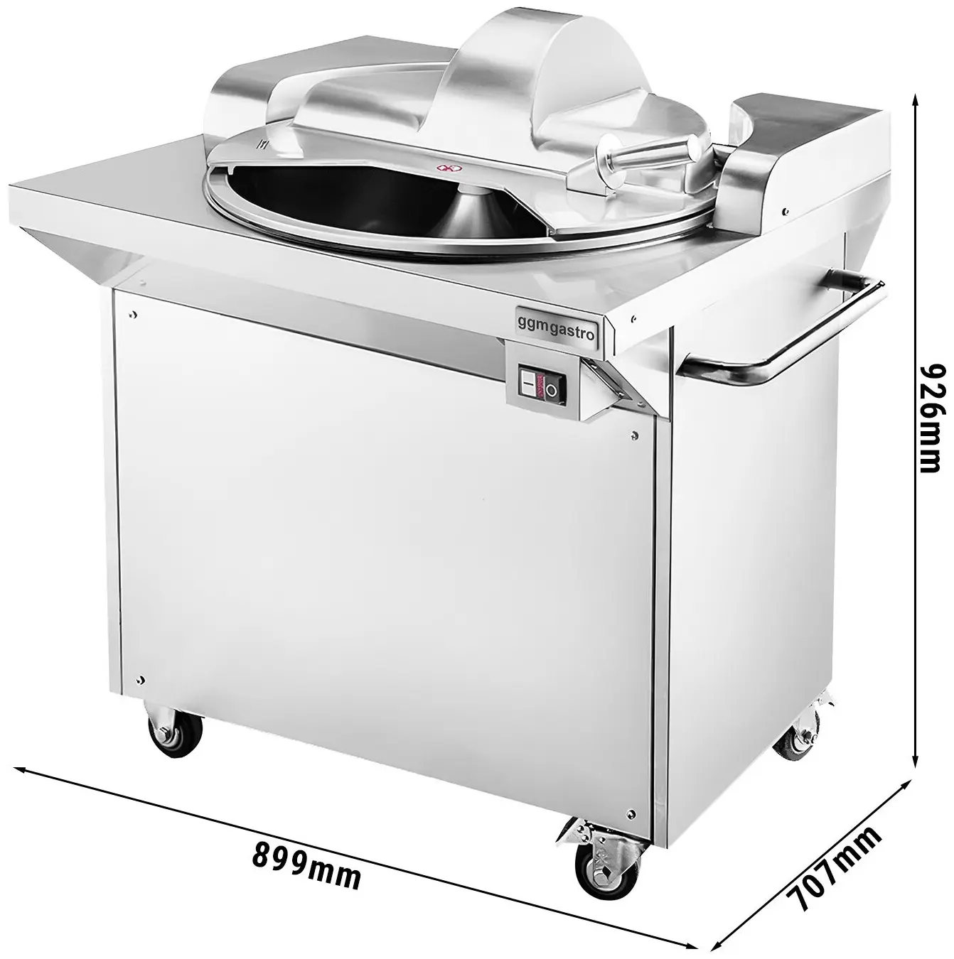 Cutter GGM Gastro HCH209 (Inox) - 5