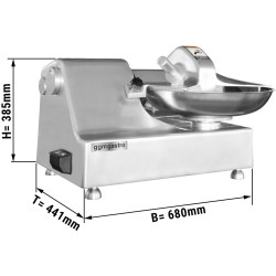 Cutter GGM Gastro HCH8N (Inox) Thumb