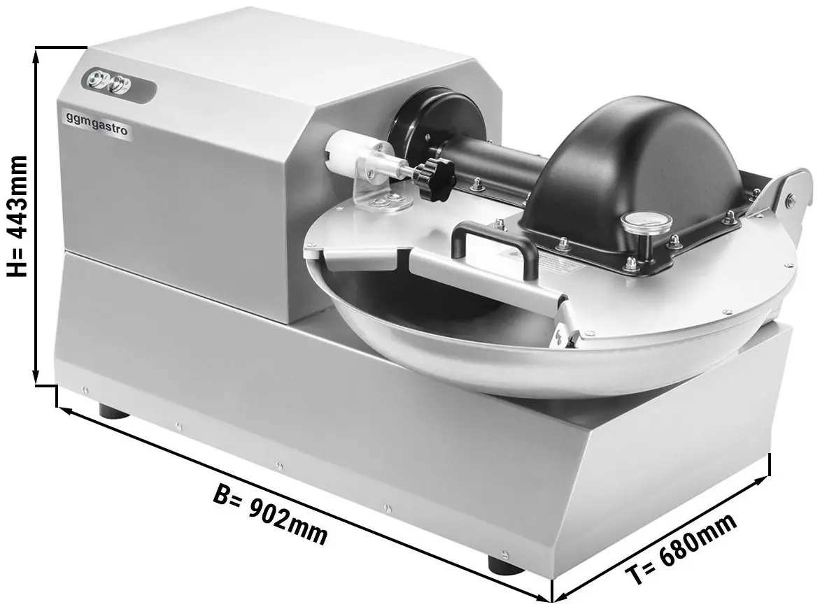 Cutter GGM Gastro HCUSM12 (Inox) - 3