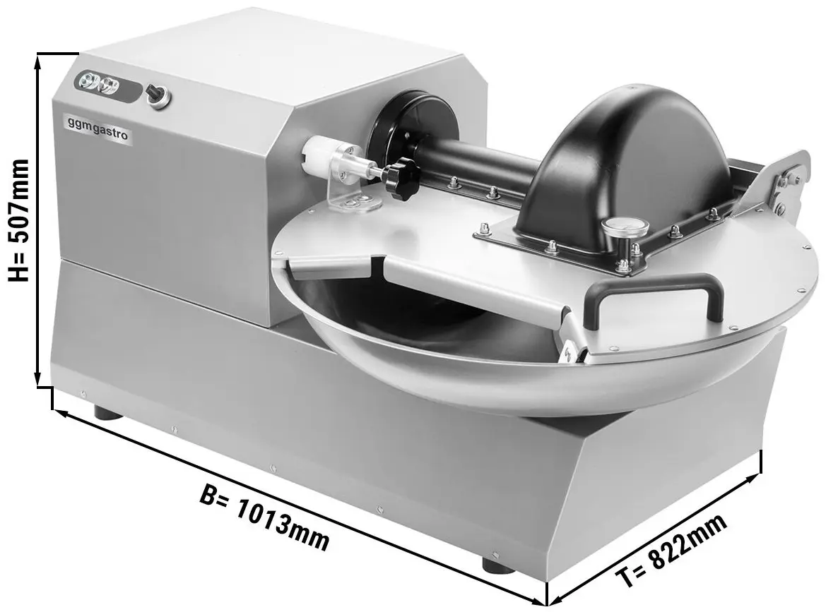 Cutter GGM Gastro HCUSM20 (Inox) - 3