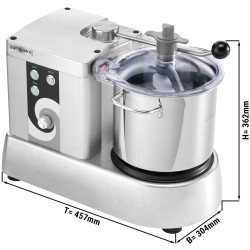 Cutter GGM Gastro VCSM53 (Inox) Thumb