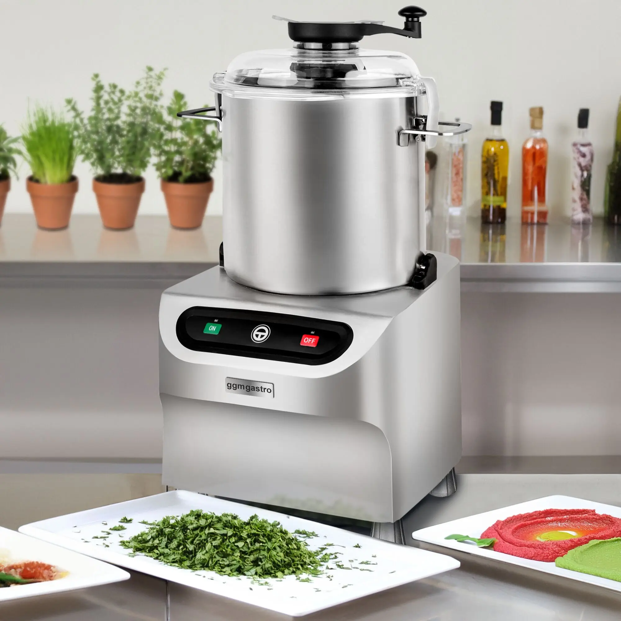 Cutter GGM Gastro VCUA18 (Inox) - 8