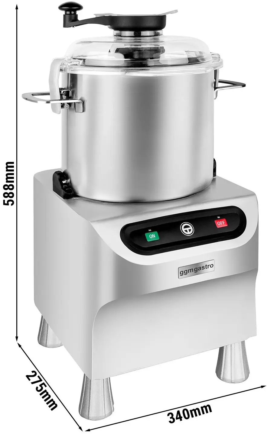 Cutter GGM Gastro VCUA8 (Inox) - 7
