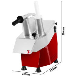 Masina de taiat legume GGM Gastro GEH5R (Red) Thumb