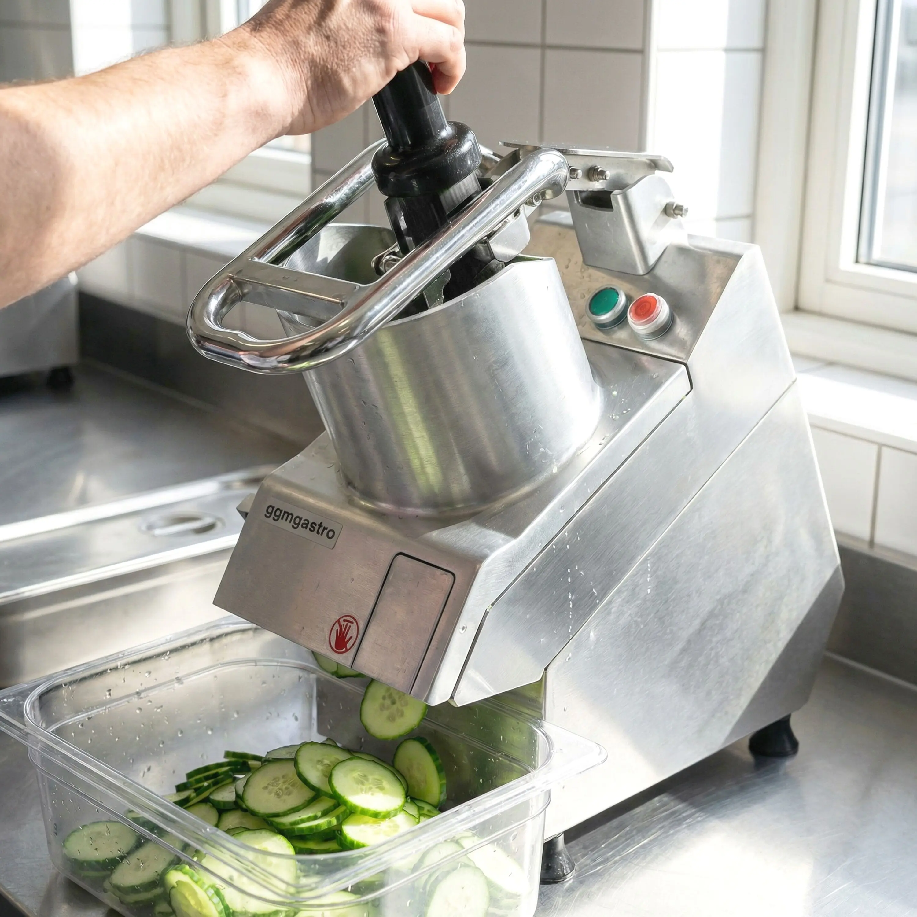 Masina de taiat legume GGM Gastro GSA5 (Inox) - 15