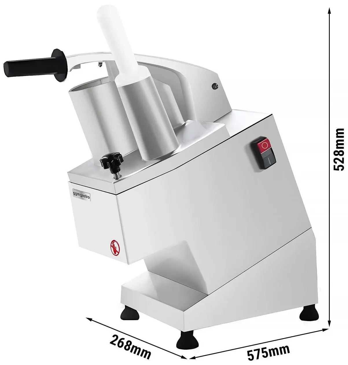 Овощерезка GGM Gastro GSH300 (Inox) - 4