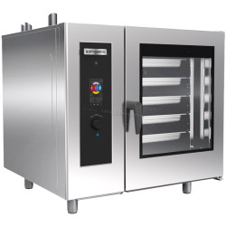 Пароконвектомат газовый GGM Gastro KDGI1021 (Black/Inox)