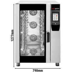 Пароконвектомат GGM Gastro BHV1255#U (Black/Inox) Thumb