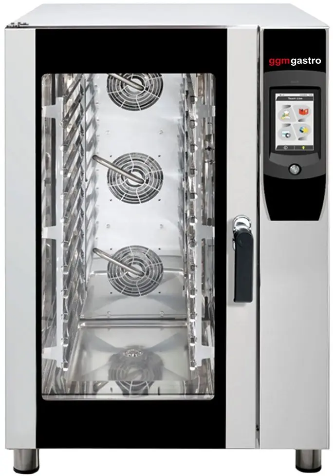 Пароконвектомат GGM Gastro BHV1255#U (Black/Inox)