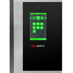 Пароконвектомат GGM Gastro KB1011N-TP (Black/Inox) Thumb