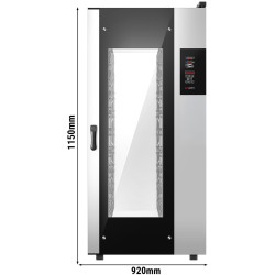Пароконвектомат GGM Gastro KB2011N (Black/Inox) Thumb