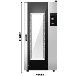 Пароконвектомат GGM Gastro KB2011N-TP (Black/Inox) Thumb