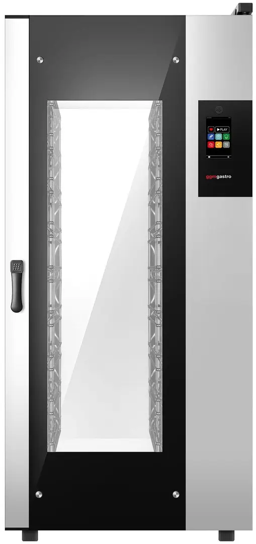 Пароконвектомат GGM Gastro KB2011N-TP (Black/Inox)