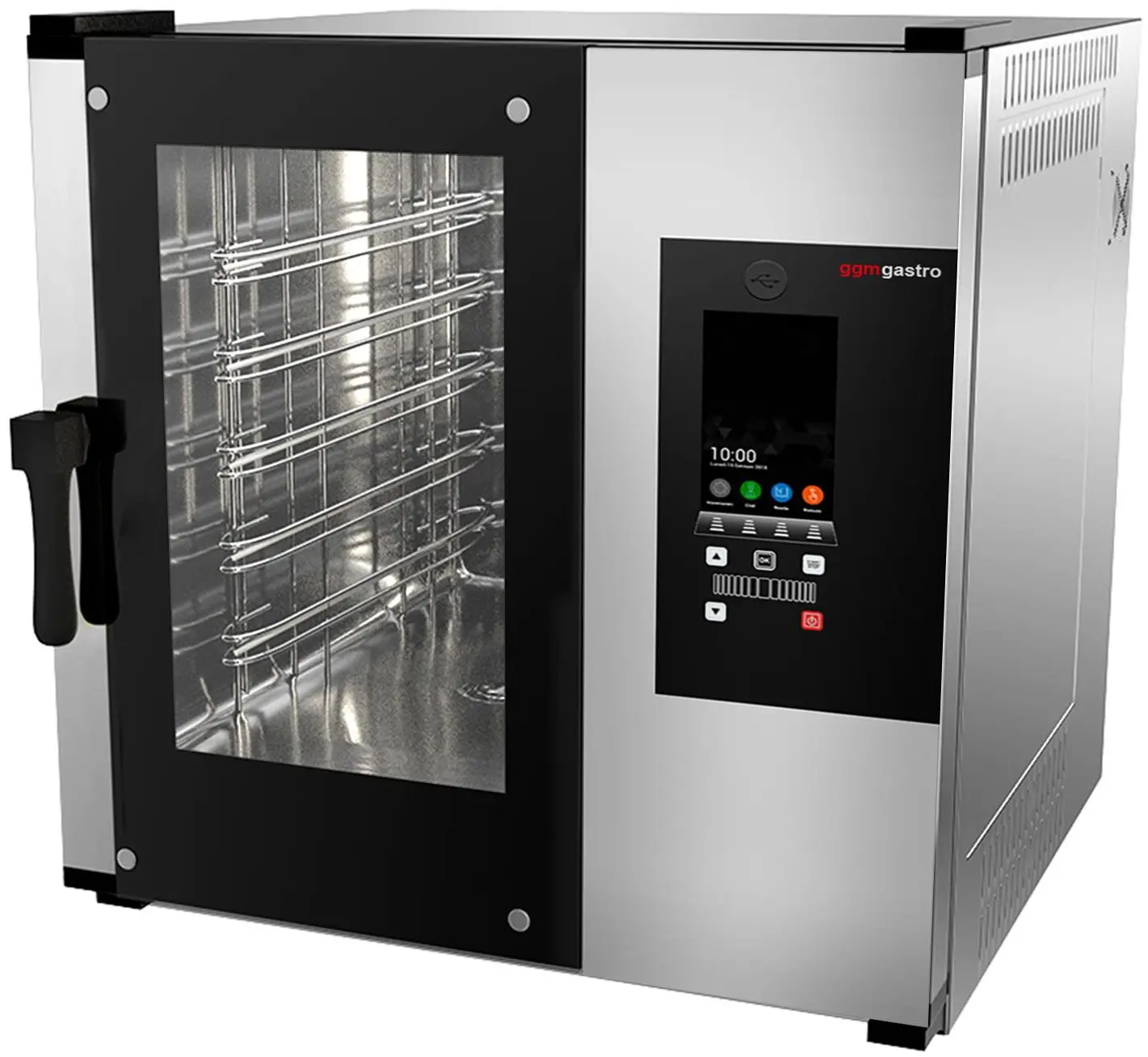 Пароконвектомат GGM Gastro KB511-TP (Black/Inox) - 2