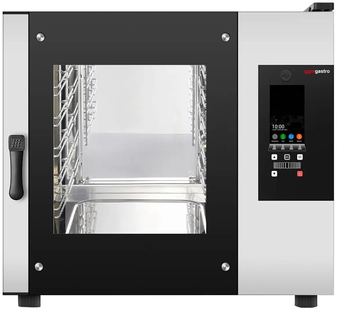 Пароконвектомат GGM Gastro KB511-TP (Black/Inox)